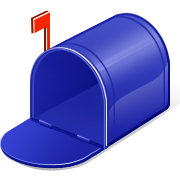 Blue Mail Box