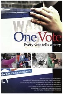 Image of 'One Vote' poster