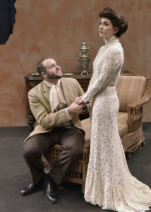 Image of Joseph Calabrese and Alicia Napolitano in a scene from "Uncle Vanya"