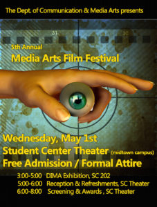 image of Media Arts Film Festival poster