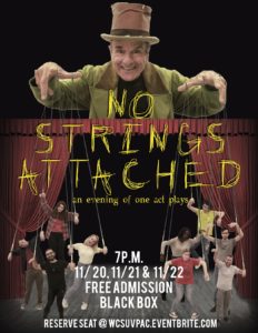 image of poster for one-act plays