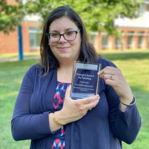 Associate Professor of Biology Dr. Kristin Giamanco