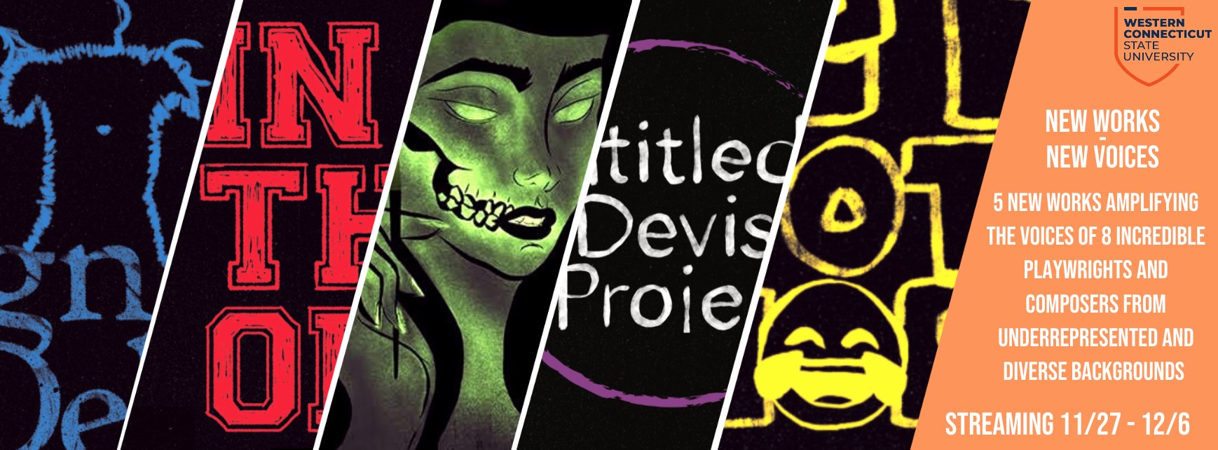 image of New Works-New Voices poster