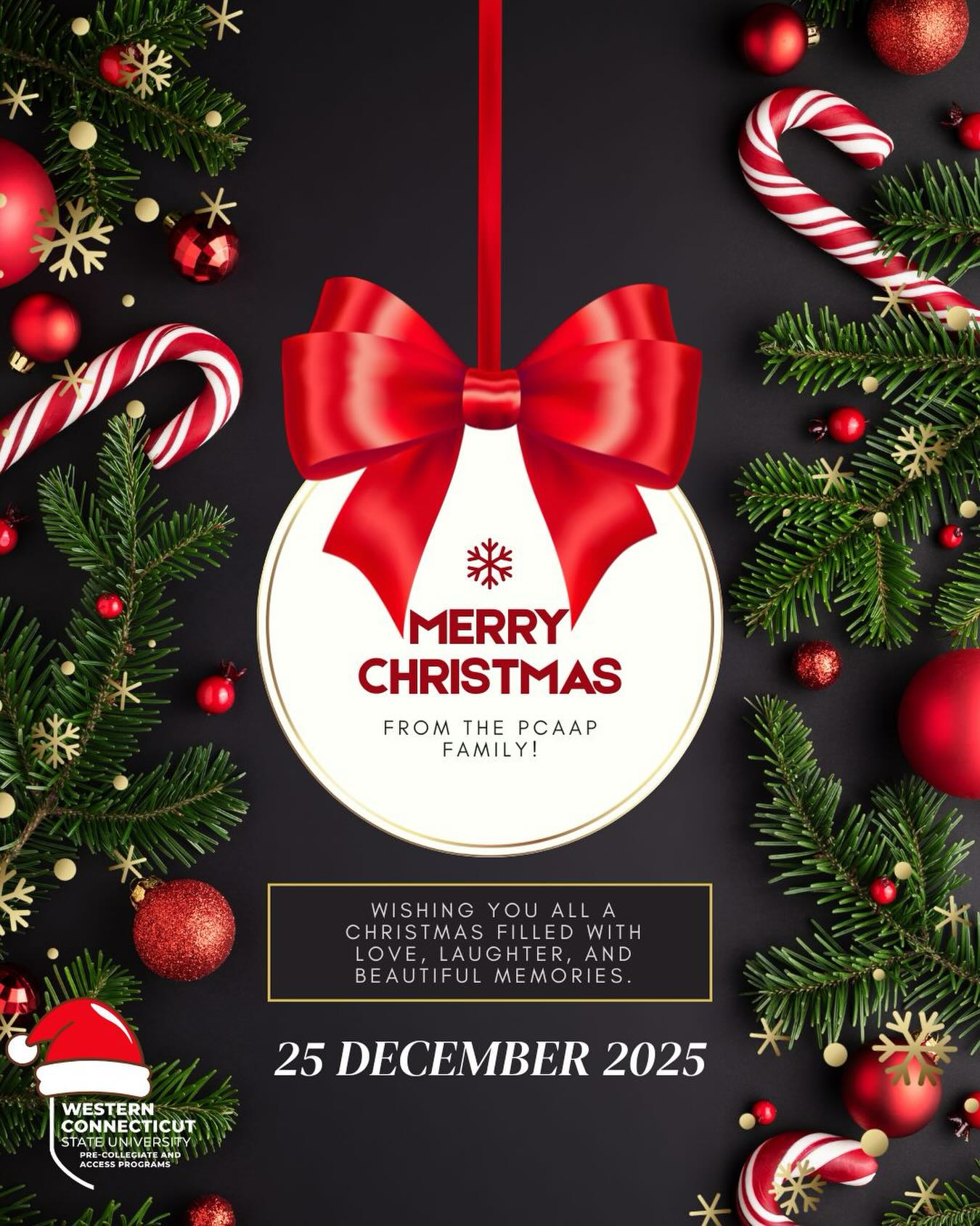 Wishing our Wolves a season filled with joy, rest, and meaningful moments 🎄✨

Thank you for being part of our community this year. Happy Holidays from all of us! 💙🐺

#HappyHolidays #SeasonOfJoy #WCSU #GoWolves #PCAAP

⸻

Les deseamos a nuestros Wolves una temporada llena de alegría, descanso y momentos significativos 🎄✨

Gracias por ser parte de nuestra comunidad este año. ¡Felices Fiestas de parte de todos nosotros! 💙🐺

⸻

Desejamos aos nossos Wolves uma temporada cheia de alegria, descanso e momentos significativos 🎄✨

Obrigado por fazerem parte da nossa comunidade neste ano. Boas Festas de todos nós! 💙🐺
