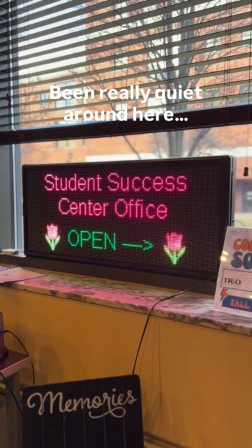 …But not for long — our Student Success Center is ready for the 2026 spring semester. 💙🐺

First day of classes: Wednesday, January 21.

Stop by to get support, ask questions, and start the semester strong.

#WestConn #WCSU #StudentSuccessCenter #SpringSemester #GoWolves

ـــــــــــــــــــــــــــــــــــــــ

…Pero no por mucho tiempo — nuestro Centro de Éxito Estudiantil está listo para el semestre de primavera 2026. 💙🐺

Primer día de clases: miércoles, 21 de enero.

Pasa por aquí para recibir apoyo, hacer preguntas y comenzar el semestre con fuerza.

ــــــــــــــــــــــــــــــــــــــــ

…Mas não por muito tempo — nosso Centro de Sucesso Estudantil está pronto para o semestre de primavera de 2026. 💙🐺

Primeiro dia de aulas: quarta-feira, 21 de janeiro.

Passe por aqui para receber apoio, tirar dúvidas e começar o semestre com tudo.