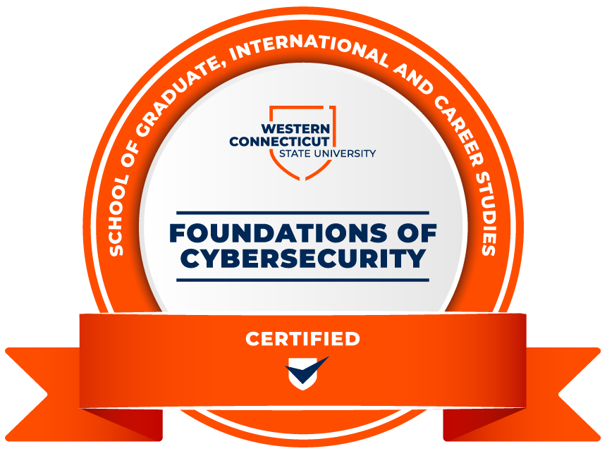 micro-credential badge Foundations of Cybersecurity