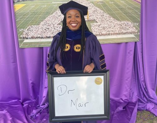 Alumna Colleen Mair’s 2016 prediction came true with hard work and dedication Alumna Colleen Mair’s 2016 prediction came true with hard work and dedication