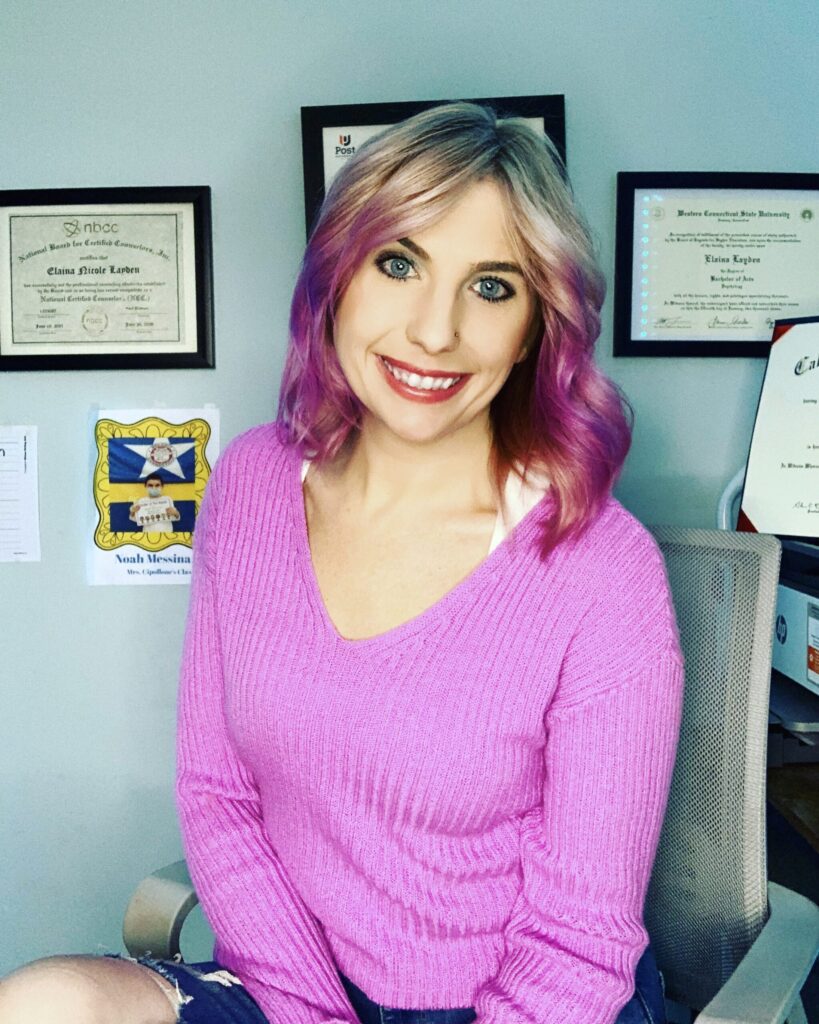 Desire to help others led Elaina Layden to earn B.A. in Psychology and M.S. in Applied Behavior Analysis at WCSU Desire to help others led Elaina Layden to earn B.A. in Psychology and M.S. in Applied Behavior Analysis at WCSU