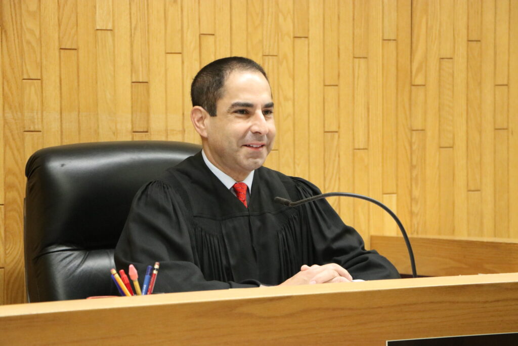 Newly seated Connecticut Superior Court Judge Thomas Saadi is a WCSU alumnus