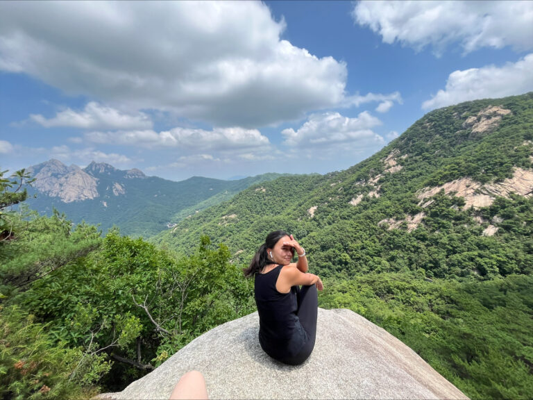 Kathwari Honors student Maia Quirk sees the world from both sides now Kathwari Honors student Maia Quirk sees the world from both sides now