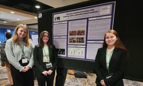 Psychology students, alumna present research findings at prestigious Eastern Psychological Association Conference