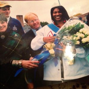 Centennial Homecoming Queen Monique Daley in 2002