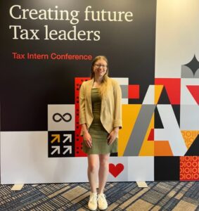 Emily Kappel at PwC's Tax Conference