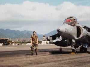 Malcolm MacKenzie in Hawaii, 1995.