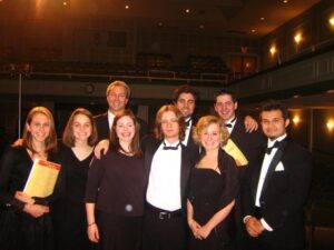 Kevin Jay Isaacs with students, 2006