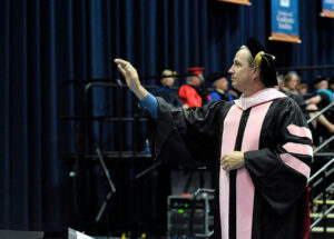 Dr. Kevin Jay Isaacs conducting, circa 2012