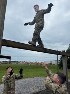 Michael Azzi at AFROTC Field Training.