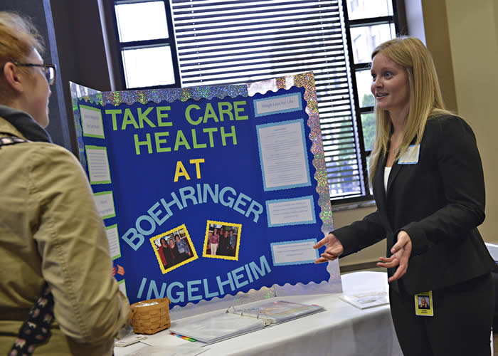 Image of Boehringer-Ingelheim health partnership.