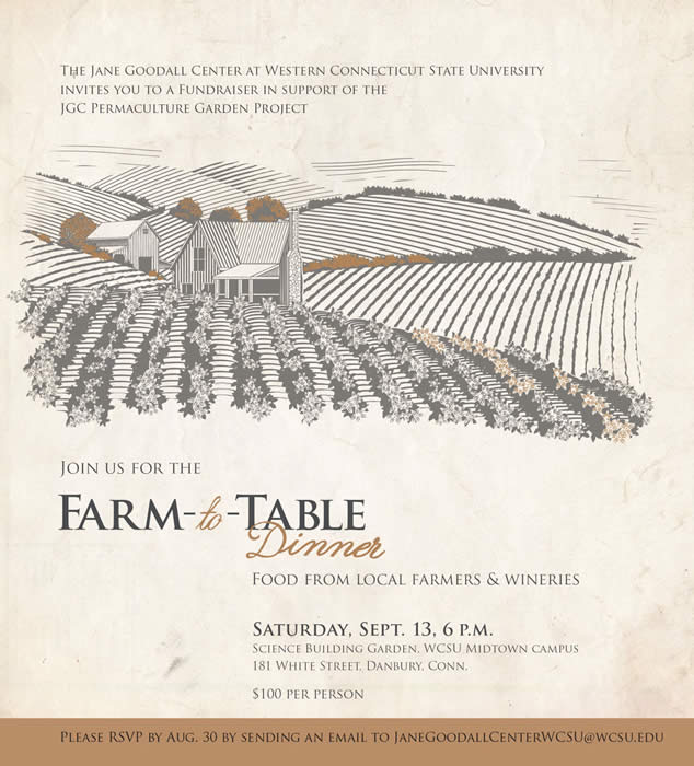 Farm-to-Table Dinner invitation