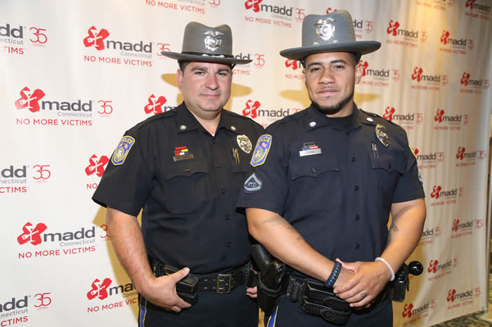 Image of WCSU Police Officers Luis DosSantos and Trevor Burke