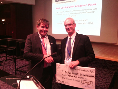 Image of Best Paper award