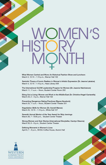 Image of Women's History Month poster