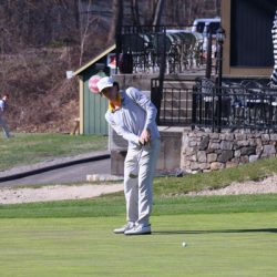 Student Golfing