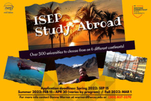 ISEP Flyer with deadlines