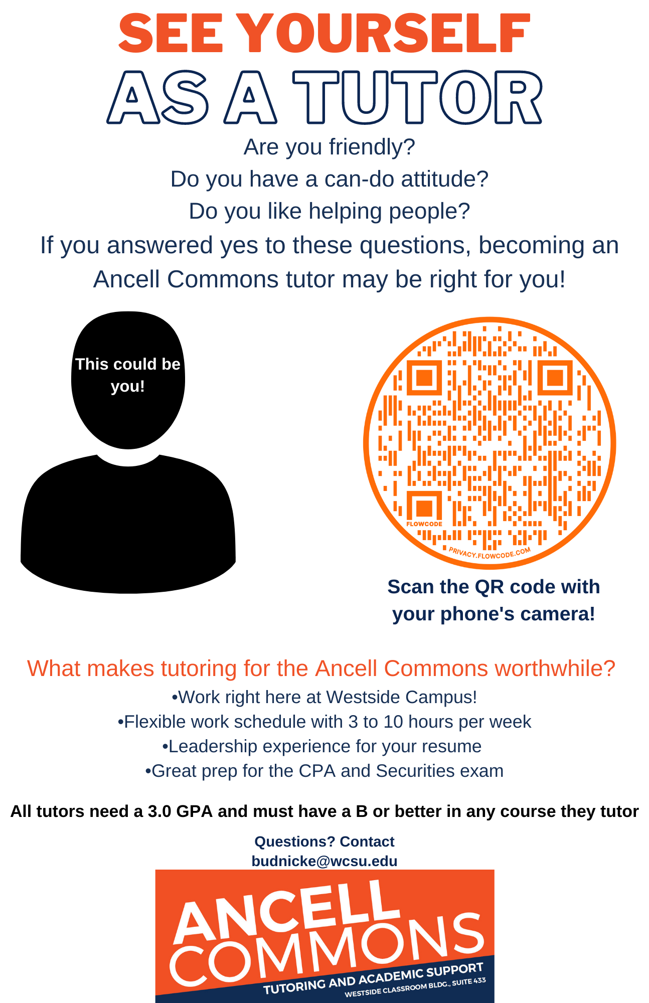 See Yourself as a Tutor - Ancell Commons