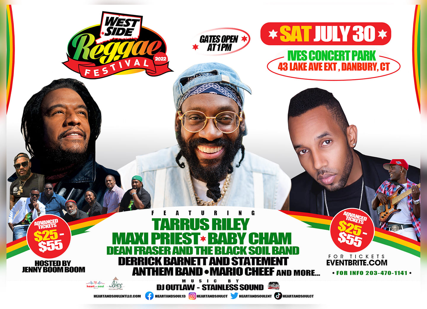 Westside Reggae Festival poster