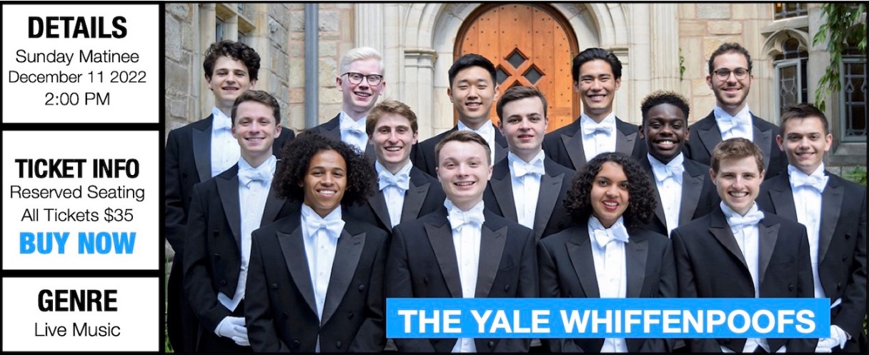 Yale Whiffenpoofs at The Palace Theater