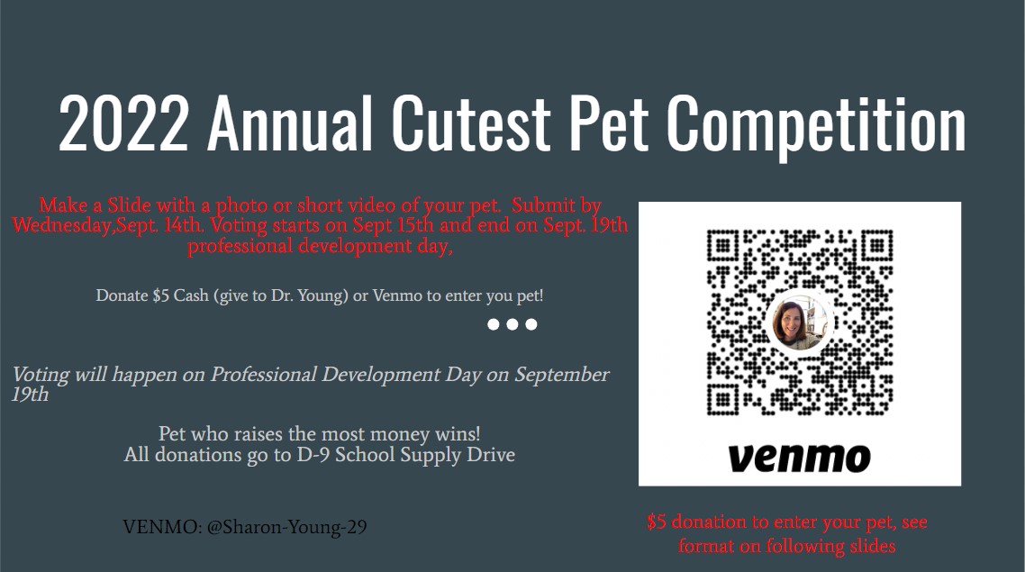 Cutest Pet Contest Information