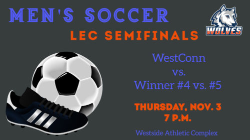 Men's Soccer LEC Semifinals 11-3 7 p.m.