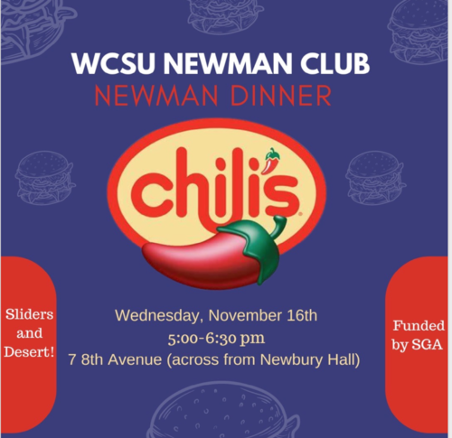 Chili's Newman Dinner