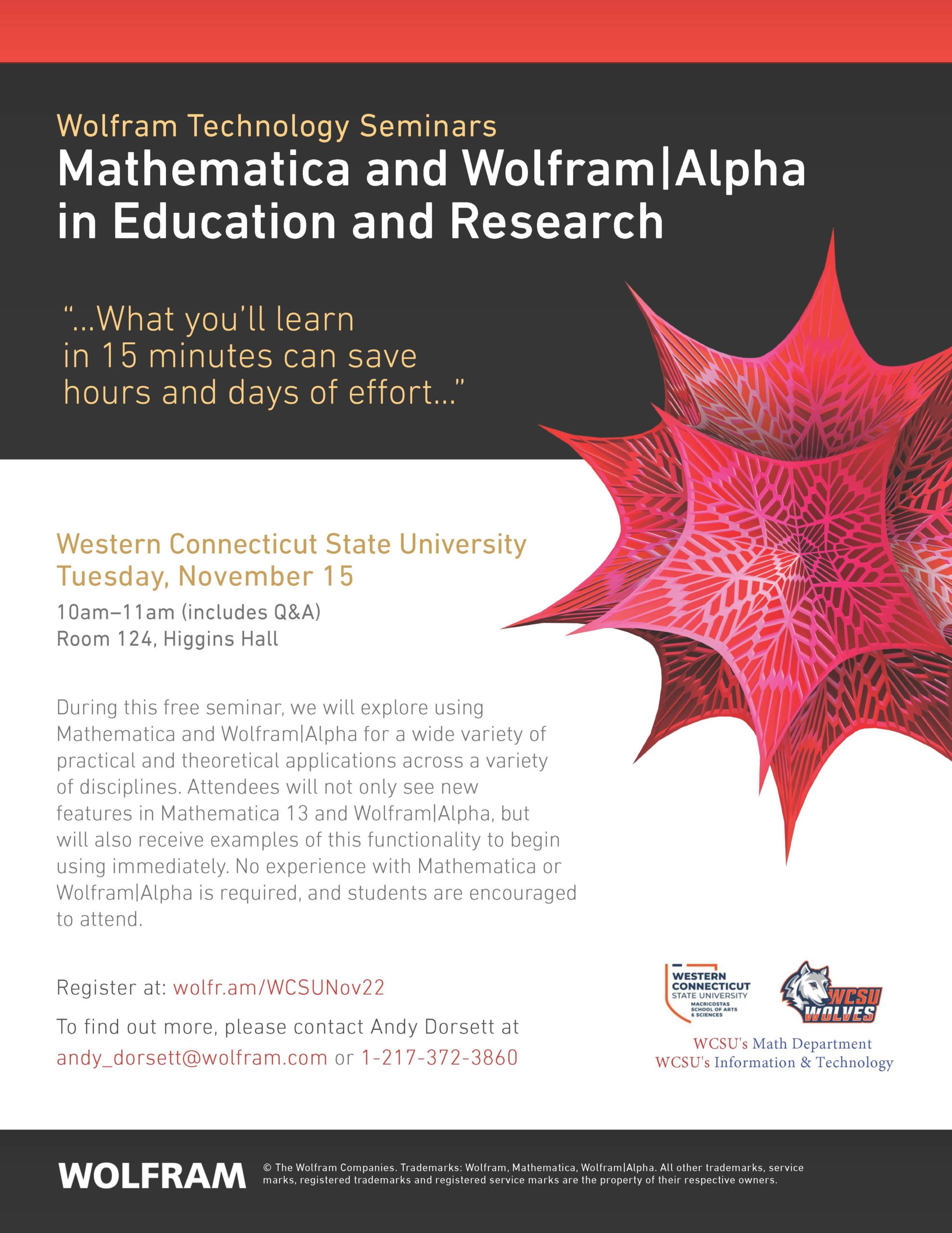 Wolfram mathematics flyer