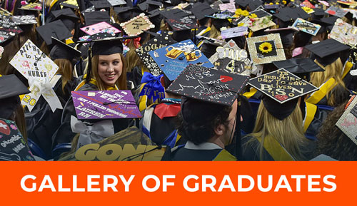 Gallery of Graduates - WCSU students at graduation