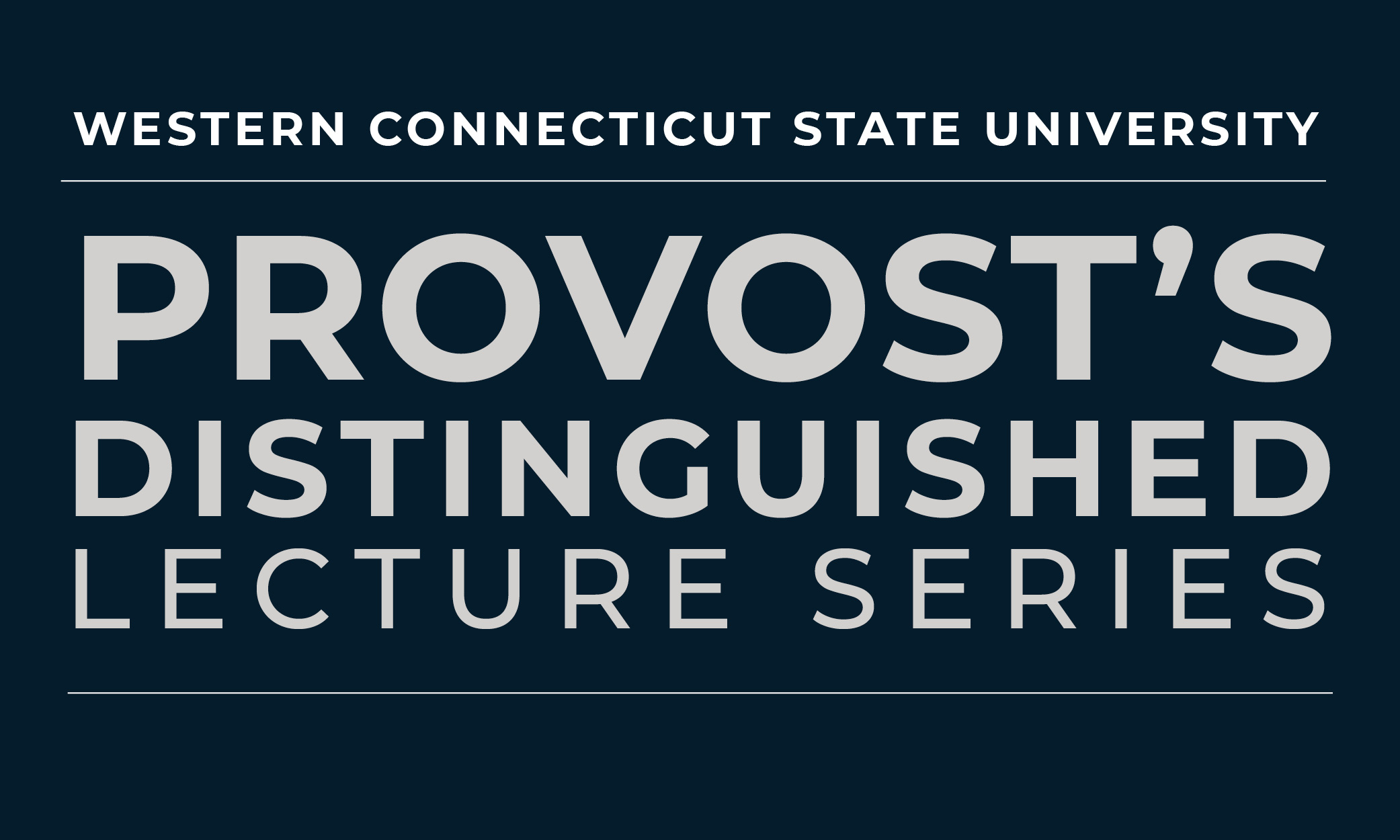 Provost's Distinguished Lecture Series
