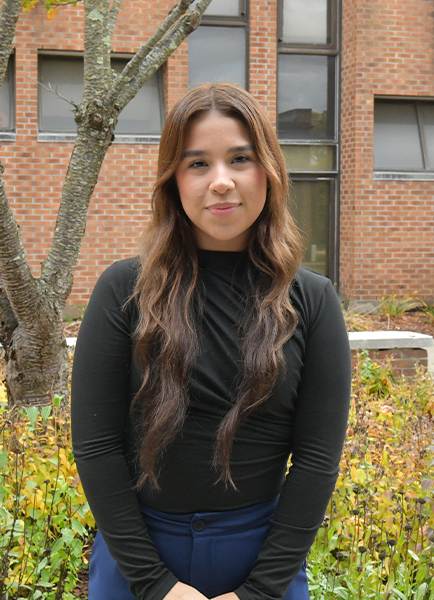 First-generation WestConn student Elisa Cardona has a lot to celebrate this holiday season